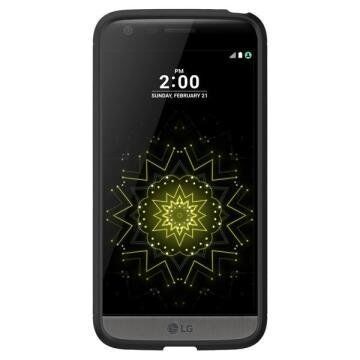 Spigen G5 ile Uyumlu Kılıf Slim Armor Gun Metal
