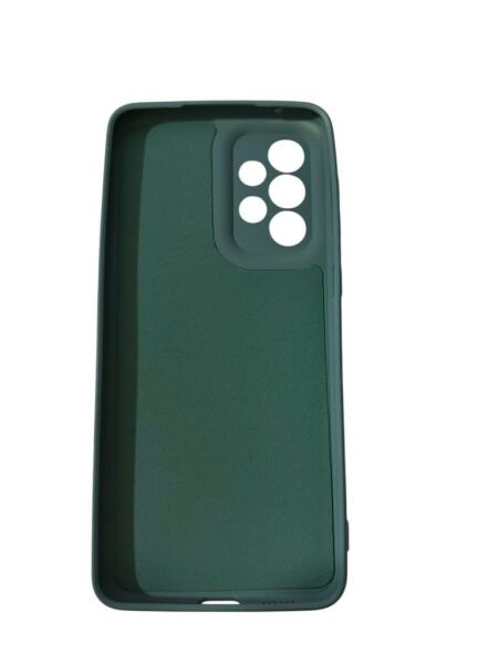Galaxy A33 ile Uyumlu Cappy Silikon Kılıf Yeşil