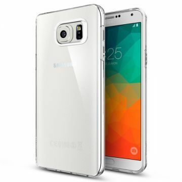 Spigen Galaxy Note 5 ile Uyumlu Kılıf Liquid Crystal 4 Tarafı Tam Korumalı