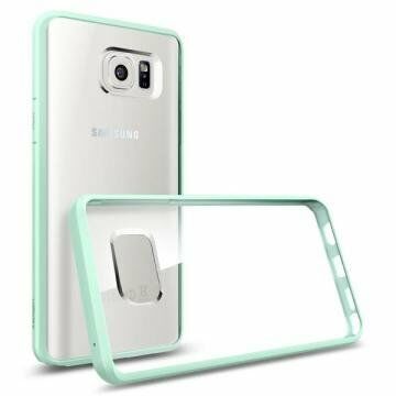 Spigen Galaxy Note 5 ile Uyumlu Kılıf Ultra Hybrid Mint Green