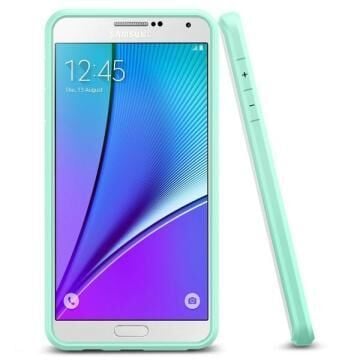 Spigen Galaxy Note 5 ile Uyumlu Kılıf Ultra Hybrid Mint Green