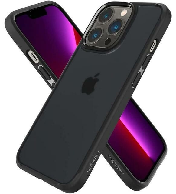 Spigen iPhone 13 Pro ile Uyumlu Kılıf Ultra Hybrid Matte Frost Black
