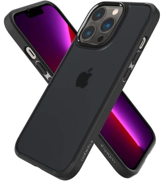 Spigen iPhone 13 Pro ile Uyumlu Kılıf Ultra Hybrid Matte Frost Black