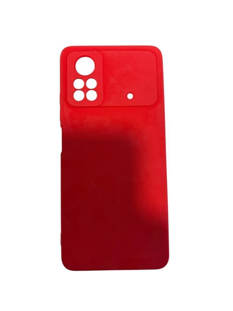 Redmi x4 Pro ile Uyumlu Cappy Silikon Kılıf Kırmızı