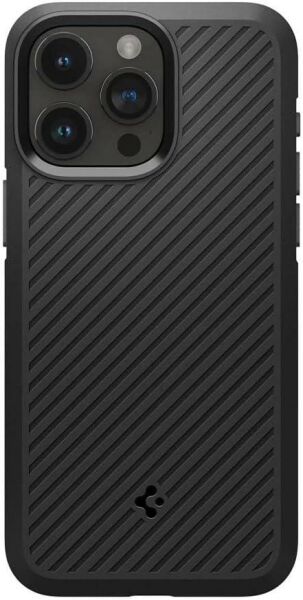 Spigen iPhone 15 Pro ile Uyumlu Kılıf Core Armor Matte Black