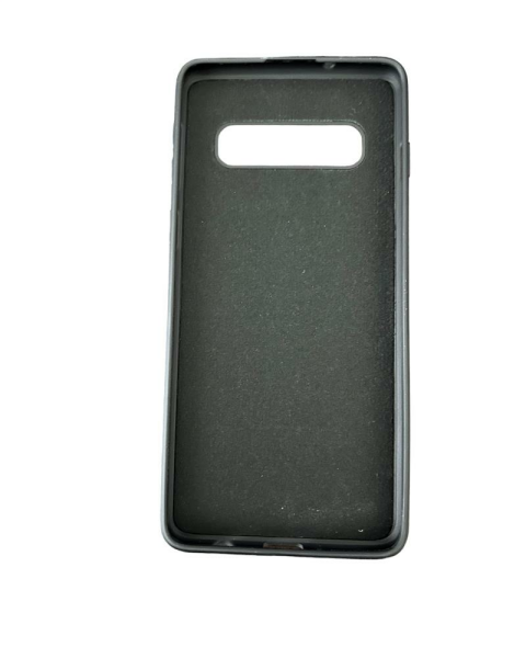 Galaxy S10 ile Uyumlu Cappy Silikon Kılıf Siyah