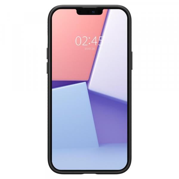 Spigen iPhone 13 Pro ile Uyumlu Kılıf Liquid Air Matte Black