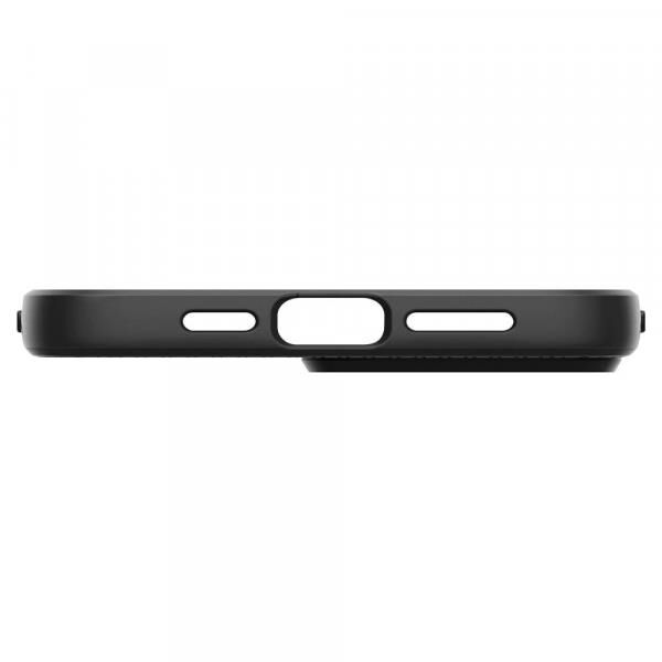 Spigen iPhone 13 Pro ile Uyumlu Kılıf Liquid Air Matte Black