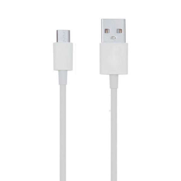Data ve Şarj Kablosu Micro Usb 80cm Beyaz