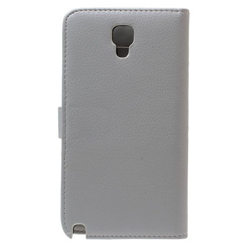 Galaxy Note 3 Neo N7500 ile Uyumlu Yan Model Kapaklı Kılıf Beyaz