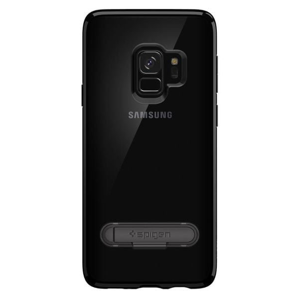 Spigen Galaxy S9 ile Uyumlu Kılıf Ultra Hybrid S Midnight Black