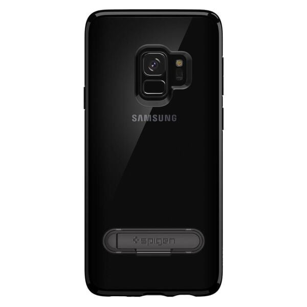 Spigen Galaxy S9 ile Uyumlu Kılıf Ultra Hybrid S Midnight Black