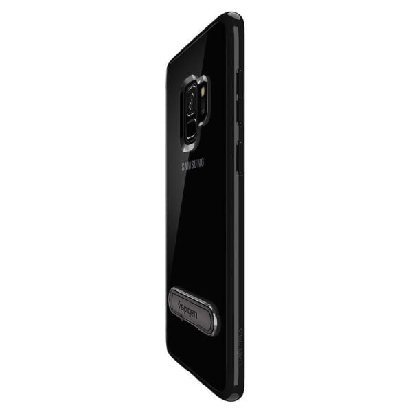 Spigen Galaxy S9 ile Uyumlu Kılıf Ultra Hybrid S Midnight Black