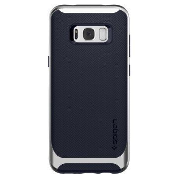 Spigen Galaxy S8 ile Uyumlu Kılıf Neo Hybrid Silver Arctic