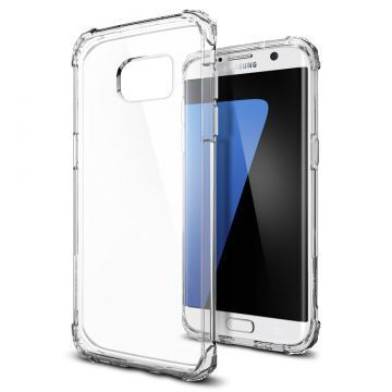 Spigen Galaxy S7 Edge ile Uyumlu Kılıf Crystal Shell