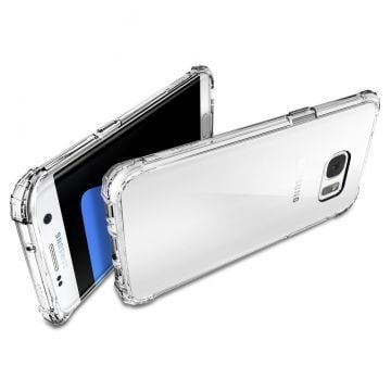 Spigen Galaxy S7 Edge ile Uyumlu Kılıf Crystal Shell