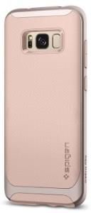 Spigen Galaxy S8 ile Uyumlu Kılıf Neo Hybrid Pale Dogwood