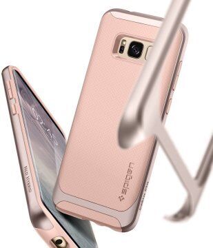 Spigen Galaxy S8 ile Uyumlu Kılıf Neo Hybrid Pale Dogwood