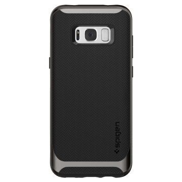 Spigen Galaxy S8 ile Uyumlu Kılıf Neo Hybrid Gun Metal