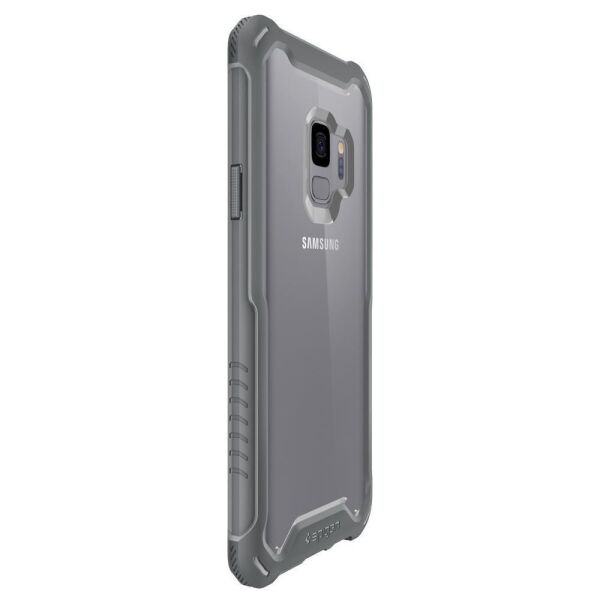 Spigen Galaxy S9 ile Uyumlu Kılıf Hybrid 360 Titanium Gray