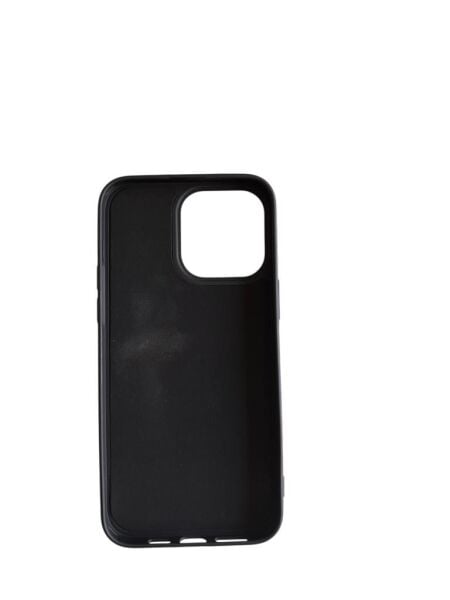 iPhone 14 Pro Max ile Uyumlu Cappy Silikon Kılıf Siyah