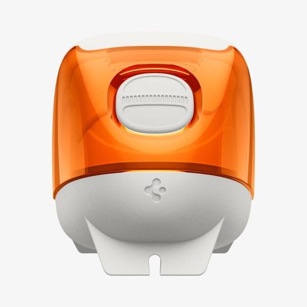 Spigen Apple Watch ile uyumlu Saat Standı Classic C1 Dayanıklı Silikon Malzeme Bondi Blue iMac Tasarım Stand Tangerine