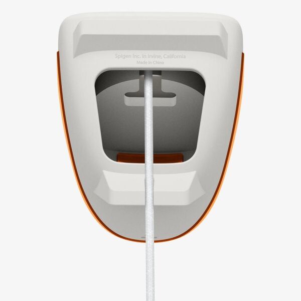 Spigen Apple Watch ile uyumlu Saat Standı Classic C1 Dayanıklı Silikon Malzeme Bondi Blue iMac Tasarım Stand Tangerine