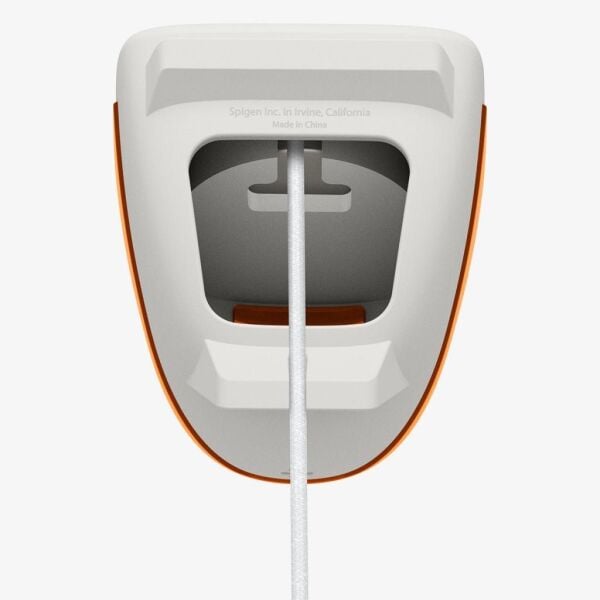 Spigen Apple Watch ile uyumlu Saat Standı Classic C1 Dayanıklı Silikon Malzeme Bondi Blue iMac Tasarım Stand Tangerine