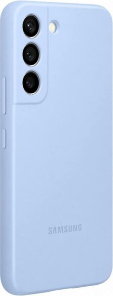 Galaxy S22 Plus ile Uyumlu Silikon Kılıf Mavi EF-PS906TLEGWW