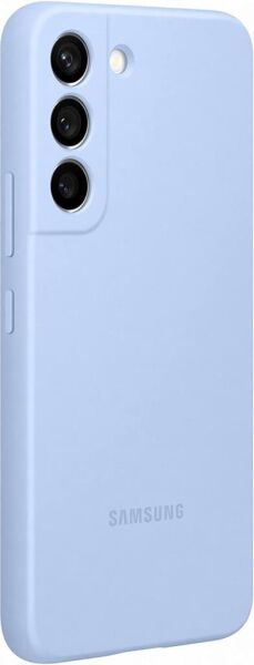 Galaxy S22 Plus ile Uyumlu Silikon Kılıf Mavi EF-PS906TLEGWW