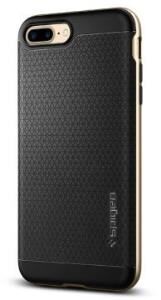 Spigen iPhone 7 Plus ile Uyumlu Kılıf Neo Hybrid Champagne Gold