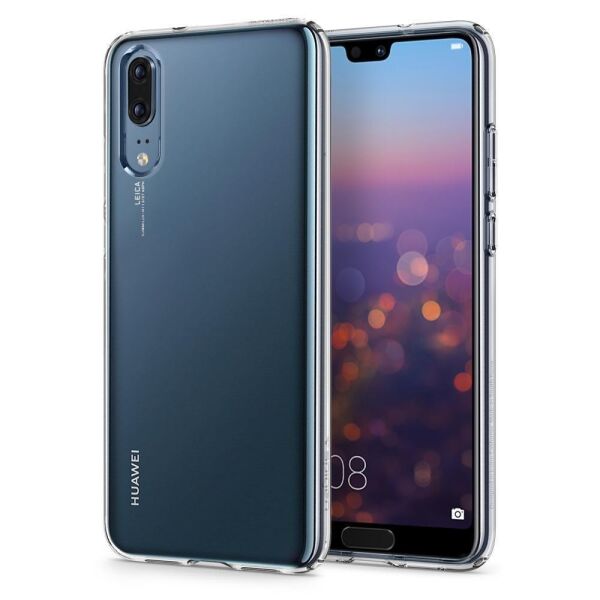 Spigen P20 ile Uyumlu Kılıf Liquid Crystal 4 Tarafı Koruma