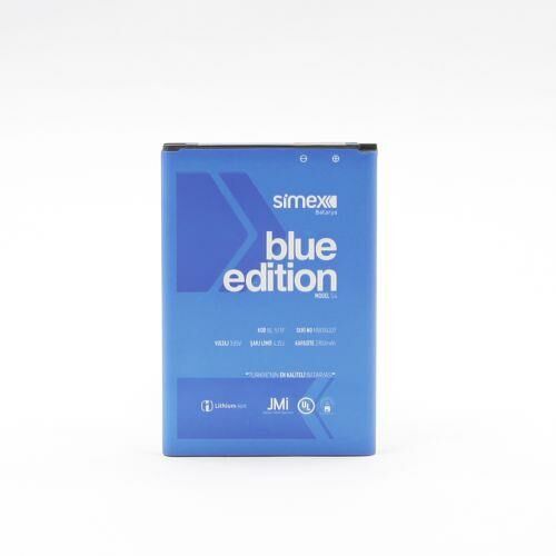 Simex G4 ile Uyumlu SBT-03 BL-51YF Batarya Blue Edition