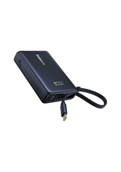 Baseus PicoGo Serisi 45W 10.000 mAh Laptop Şarj Edebilen Taşınabilir Şarj Cihazı Siyah