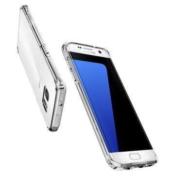Spigen Galaxy S7 Edge ile Uyumlu Kılıf Ultra Hybrid Crystal Clear