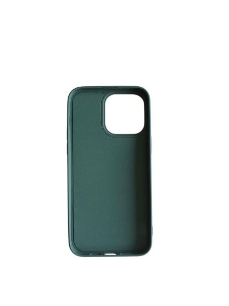 iPhone 14 Pro Max ile Uyumlu Cappy Silikon Kılıf Yeşil