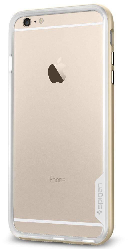 Spigen iPhone 6 Plus ile Uyumlu Kılıf Neo Hybrid EX Champagne Gold
