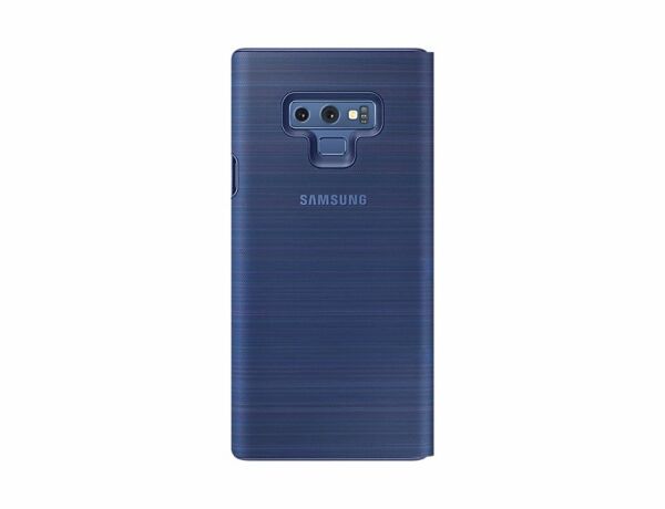 Galaxy Note 9 ile Uyumlu LED View Kılıf (Lacivert)-EF-NN960PLEGWW