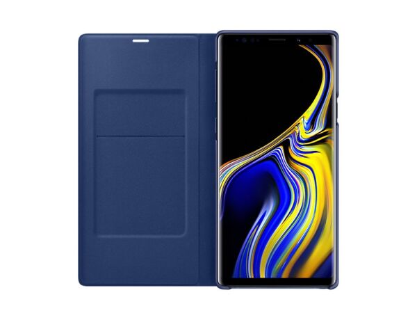 Galaxy Note 9 ile Uyumlu LED View Kılıf (Lacivert)-EF-NN960PLEGWW