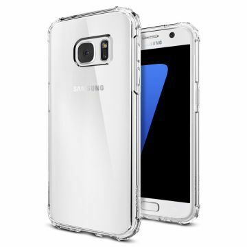 Spigen Galaxy S7 ile Uyumlu Kılıf Crystal Shell Crystal Clear