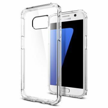 Spigen Galaxy S7 ile Uyumlu Kılıf Crystal Shell Crystal Clear
