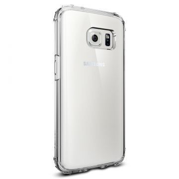 Spigen Galaxy S7 ile Uyumlu Kılıf Crystal Shell Crystal Clear