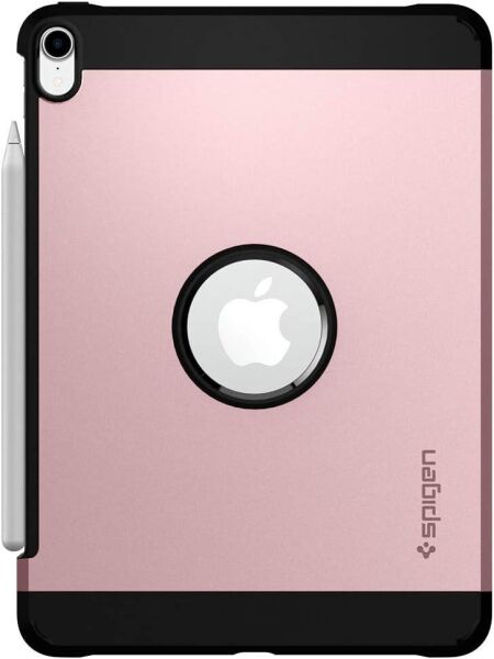 Spigen iPad Pro 12.9'' (2018) ile Uyumlu Kılıf Tough Armor Rose Gold