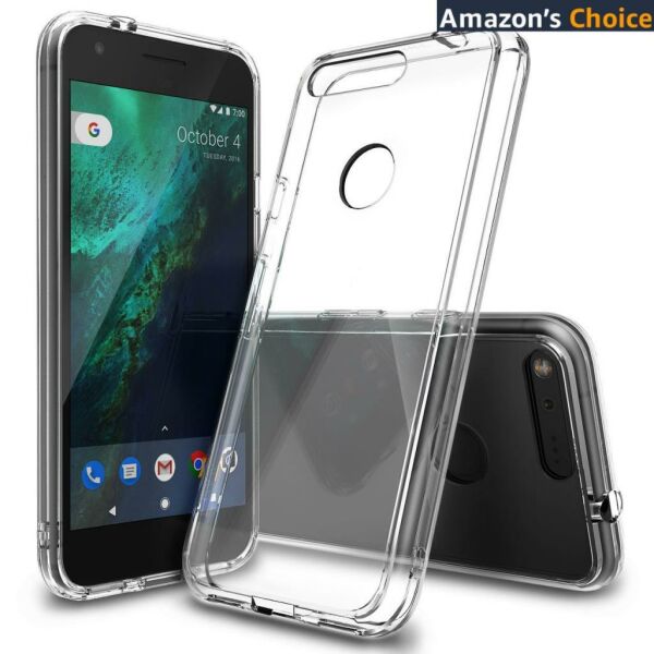 Ringke Fusion Pixel ile Uyumlu Kılıf Crystal Clear