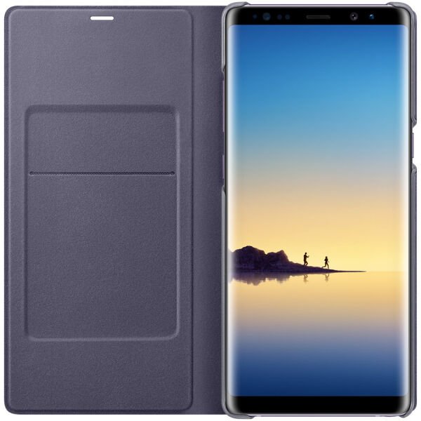 Galaxy Note 8 ile Uyumlu LED View Cover Kılıf (Gri) EF-NN950PVEGWW(Outlet)
