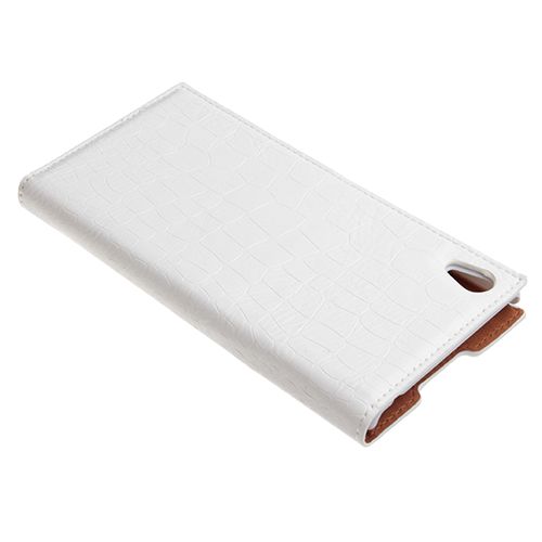 Xperia Z3 Plus ile Uyumlu Kılıf Rock Serisi Kapaklı Beyaz