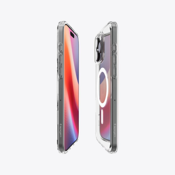 Spigen iPhone 16 Pro ile Uyumlu Kılıf Ultra Hybrid MagFit MagSafe Özellikli Digital Camo