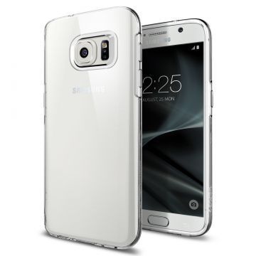 Spigen Galaxy S7 ile Uyumlu Kılıf Liquid Crystal 4 Tarafı Tam Koruma