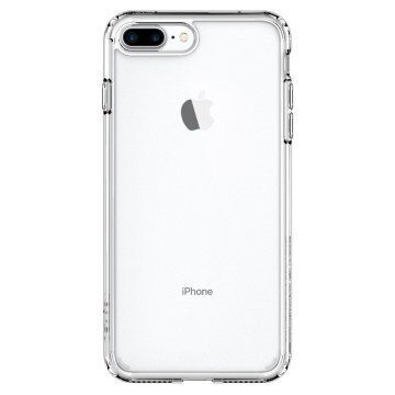 Spigen iPhone 7 Plus / 8 Plus ile Uyumlu Kılıf Ultra Hybrid 2 Crystal Clear