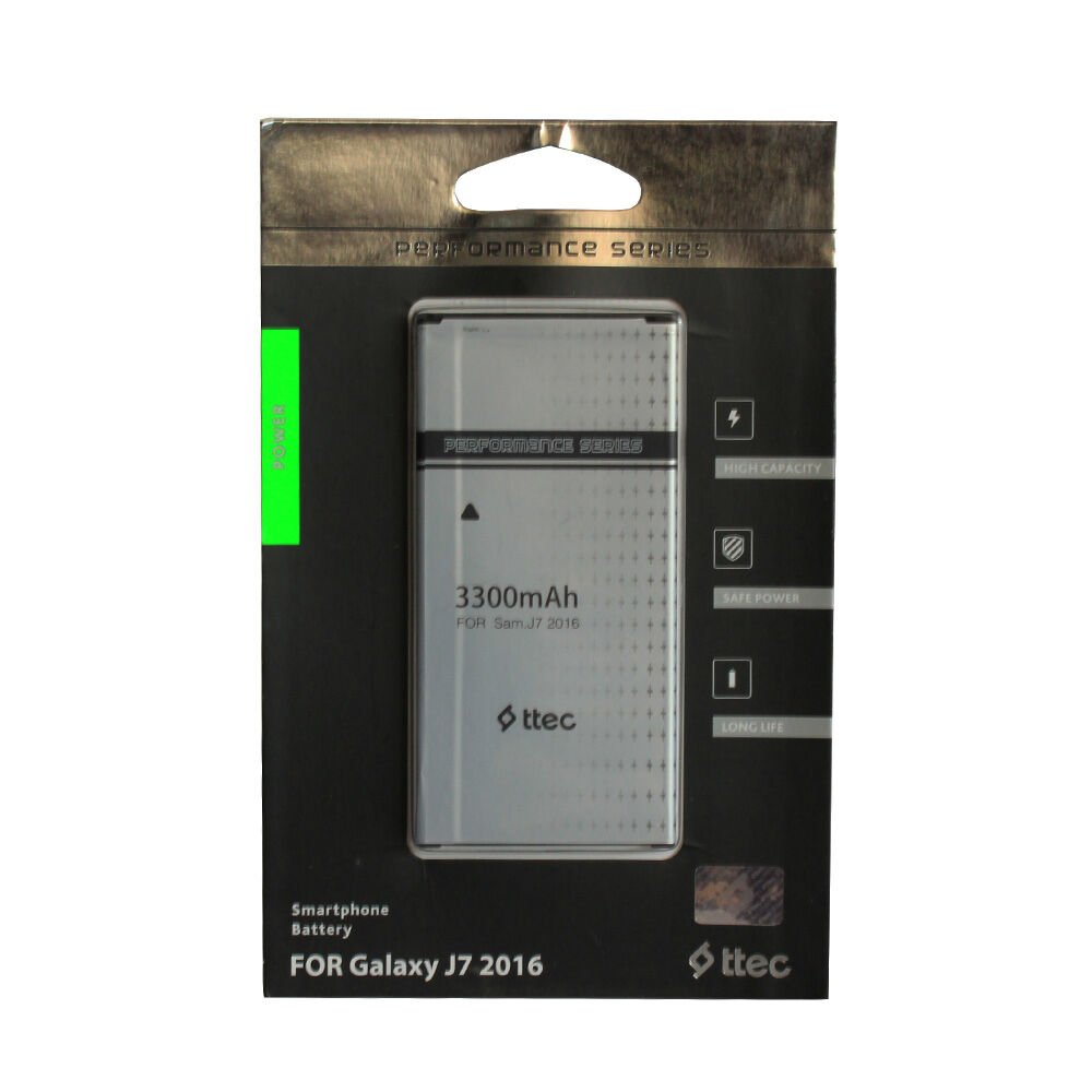 Ttec Galaxy J7 2016 ile Uyumlu Performans Batarya 3300 mAh 2BTP122